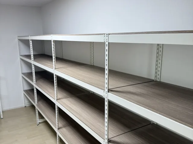 실내창고앵글선반설치 실제 설치사례