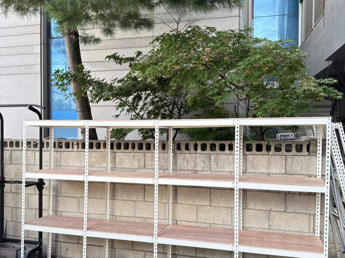 실외기실앵글설치 실제 설치사례